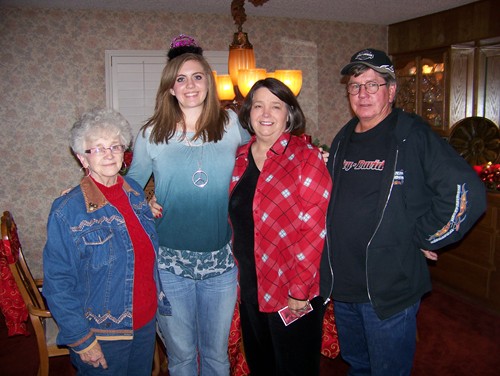 Granny, Autumn, Linda and Mike