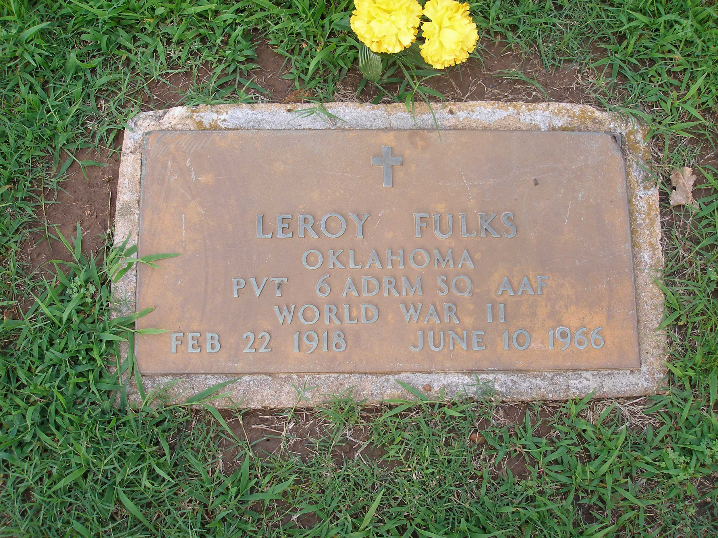 Source/Death/Headstones/United_States/Oklahoma/Tulsa_County/Jenks-Rosencutter_(Covey)/Fulks,_Leroy.jpg